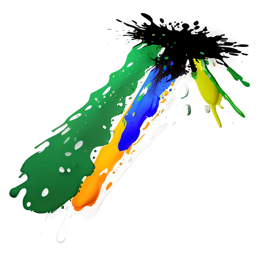 Splat Paint Streak Png Ivv36