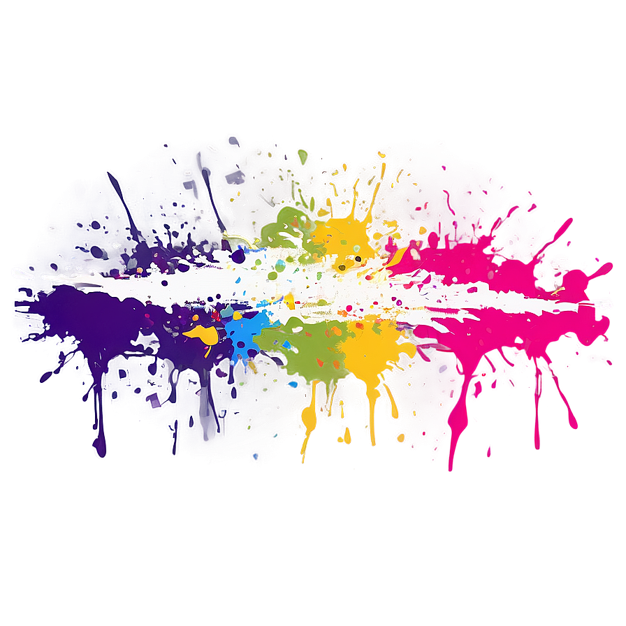 Splatter Abstract Lines Png Qmo21