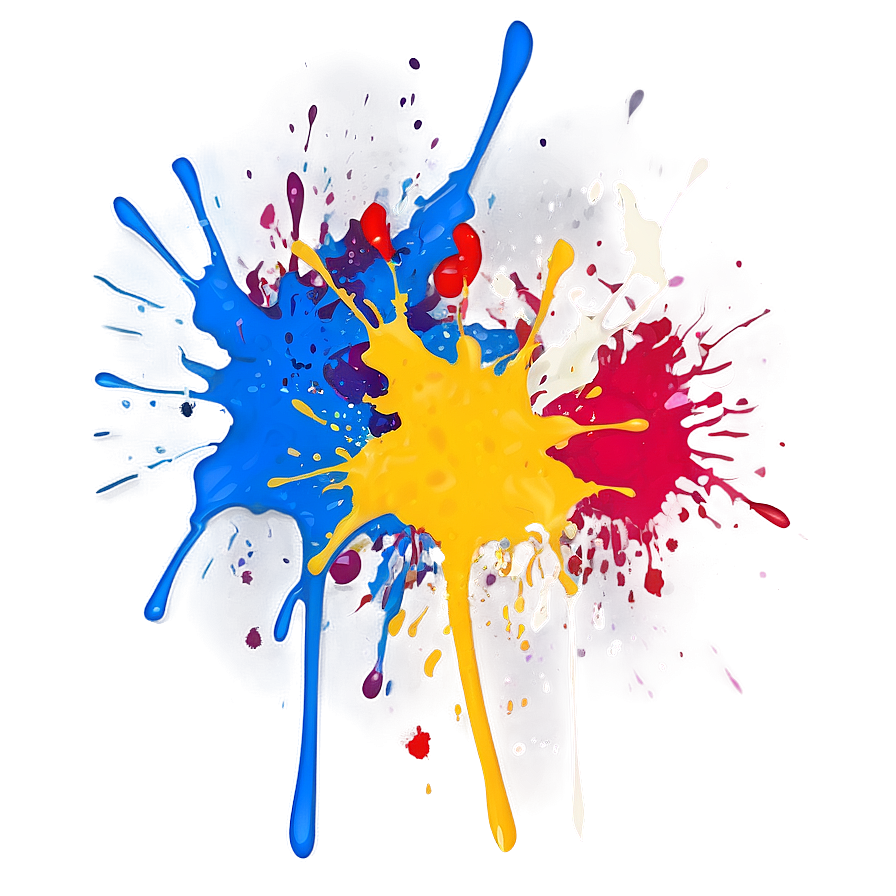 Splatter Paint Background Png 93