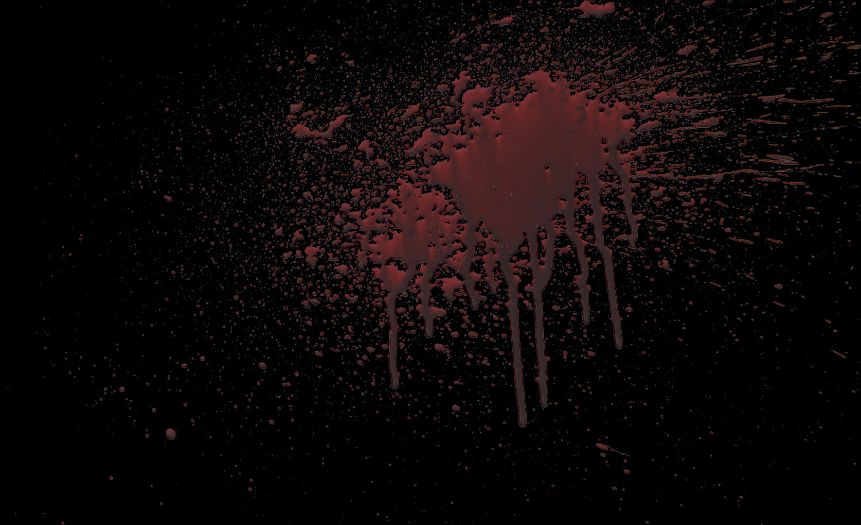 Splattered Bloodon Dark Background.jpg