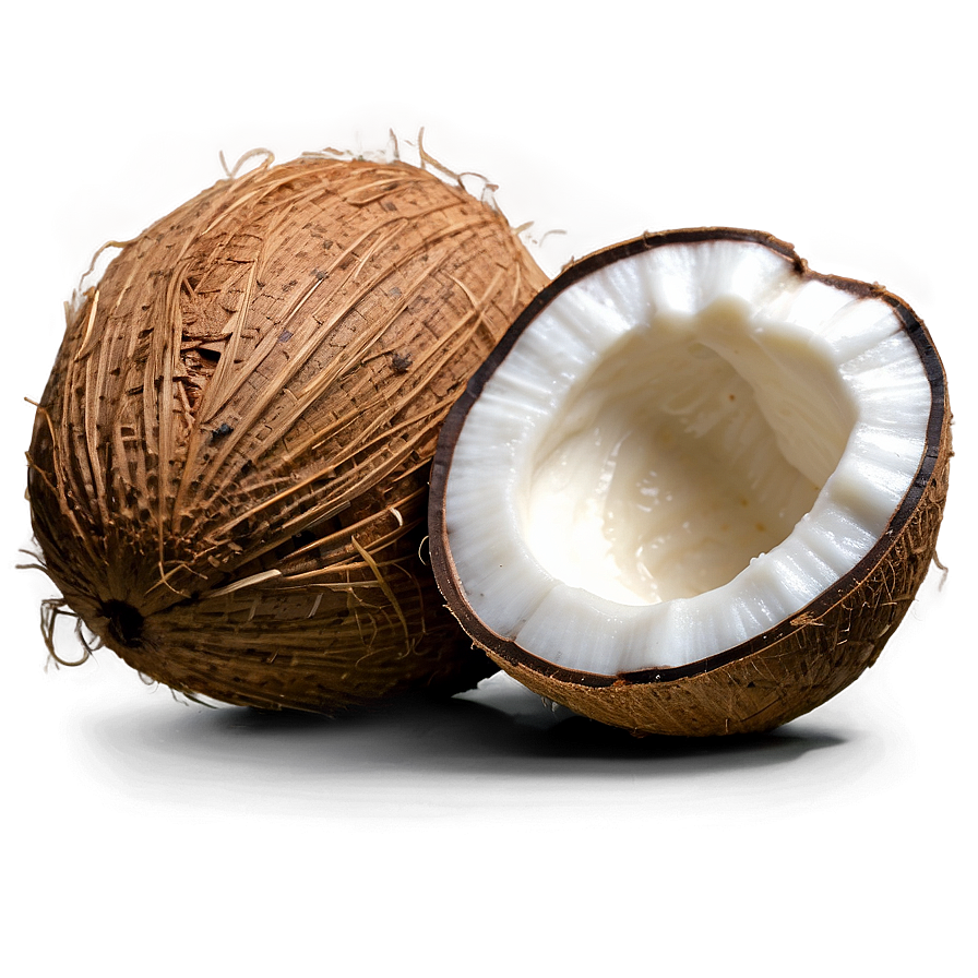 Split Coconut Png Wbj