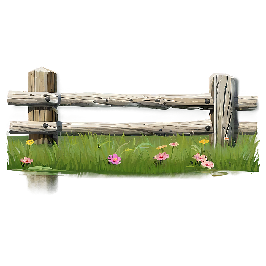 Split Rail Fence PNG ite PNG image with a transparent background, free high-resolution download