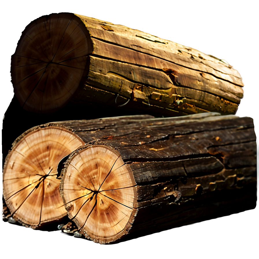 Split Wood Log Png 06292024