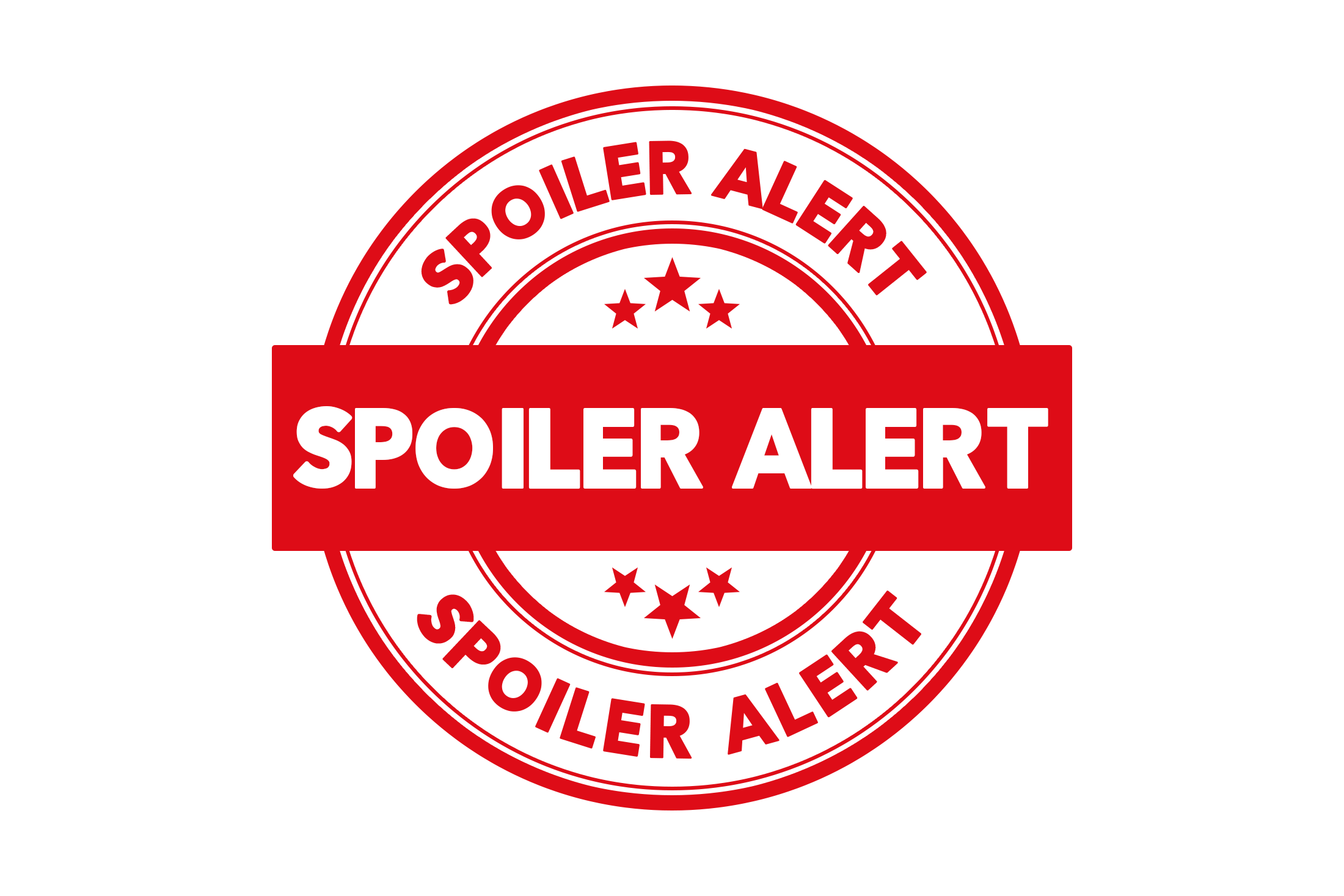 Spoiler Alert PNG HD PNG with transparent background