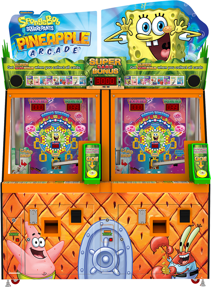 Sponge Bob Pineapple Arcade Machine