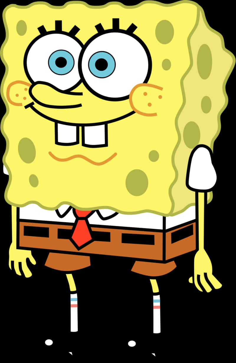 Sponge Bob Square Pants Standing Smile