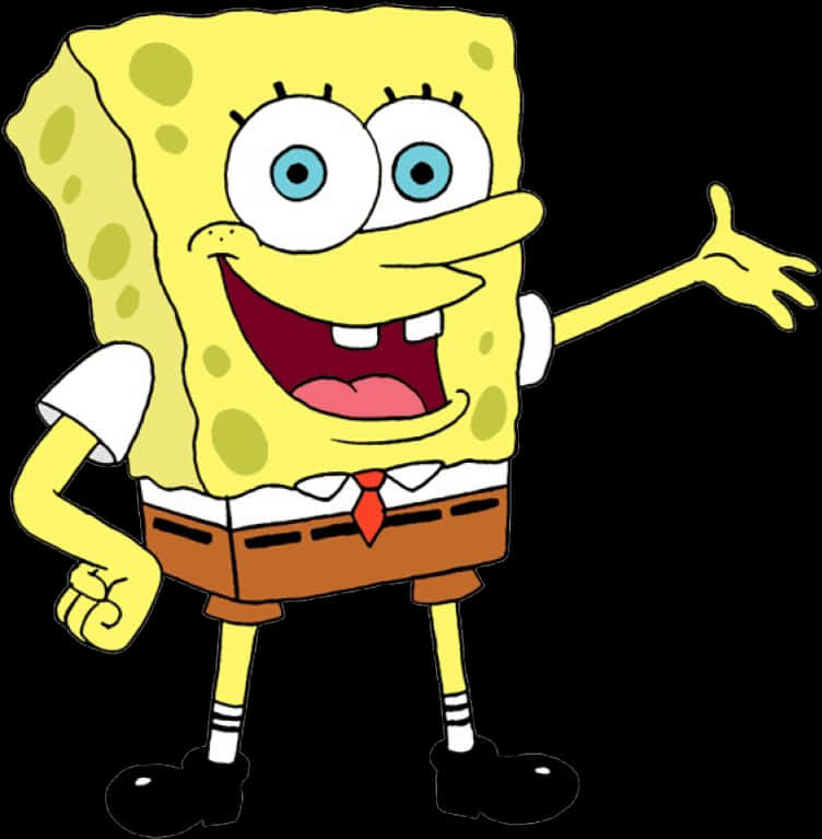 Sponge Bob Square Pants Waving