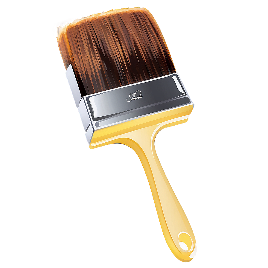 Sponge Paint Brush Png 05042024