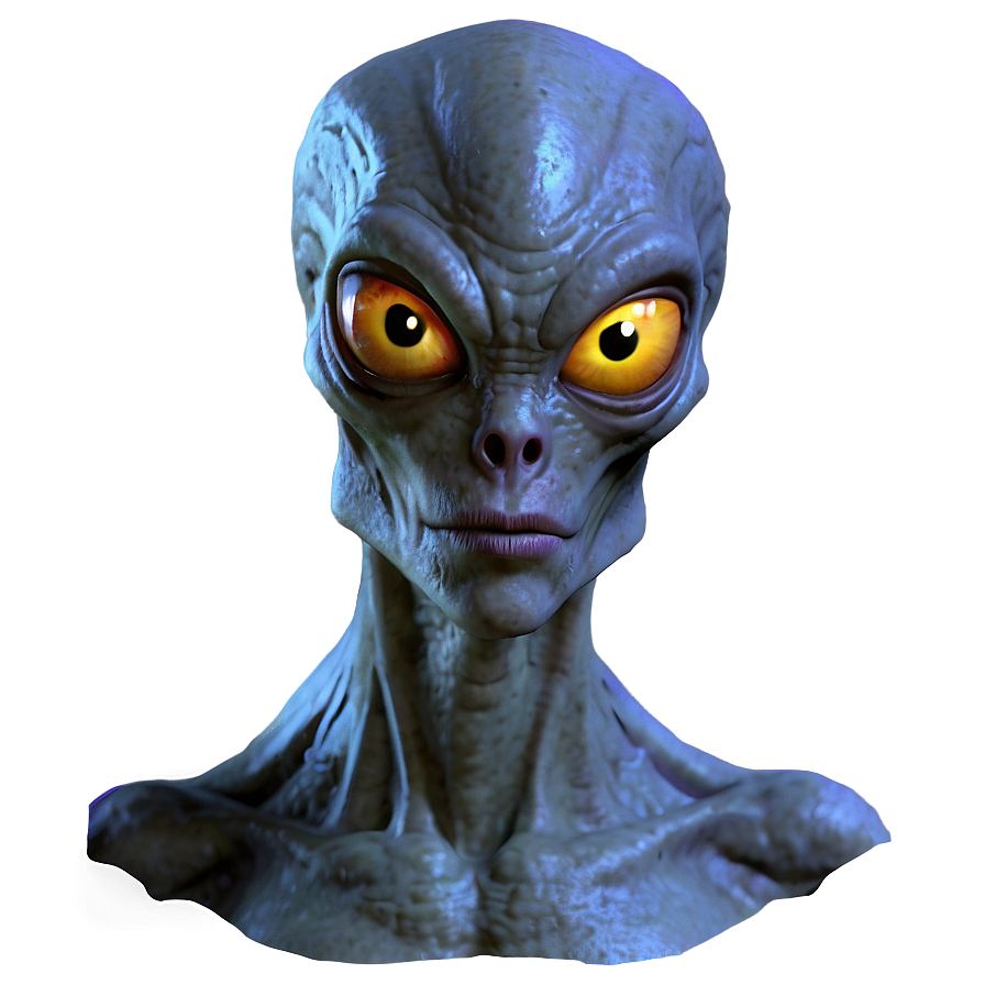 Spooky Alien Png Syq55