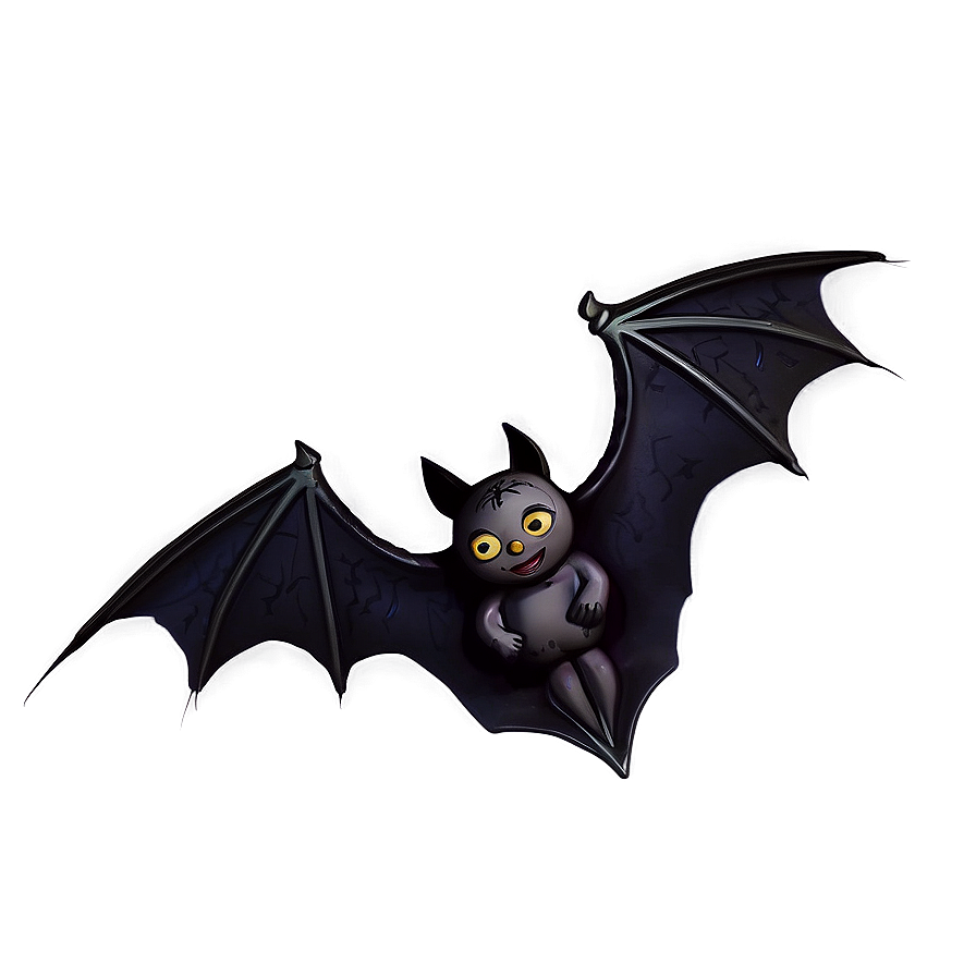 Spooky Bats Decoration Png Psq53