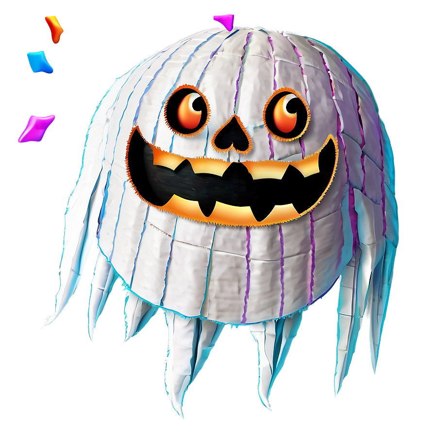 Spooky Ghost Pinata Png 1