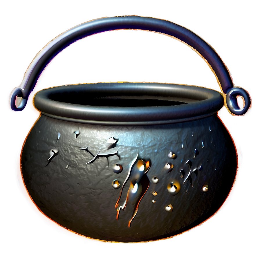 Spooky Halloween Cauldron Png Krk63