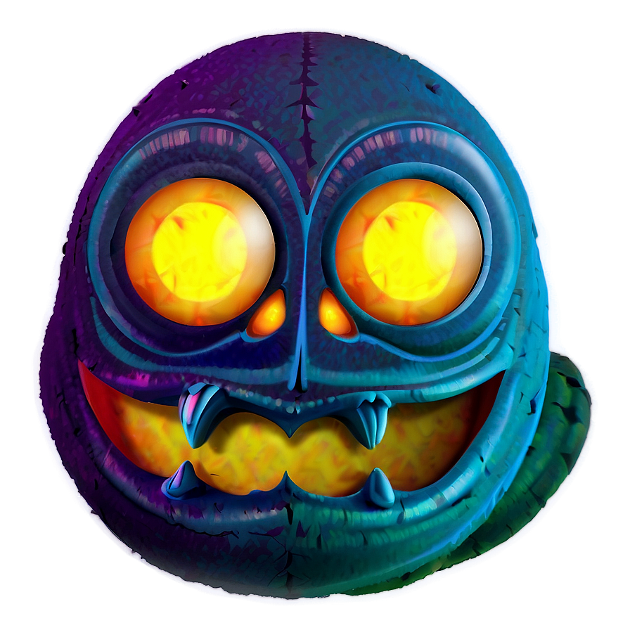 Spooky Halloween Monster Png 05232024