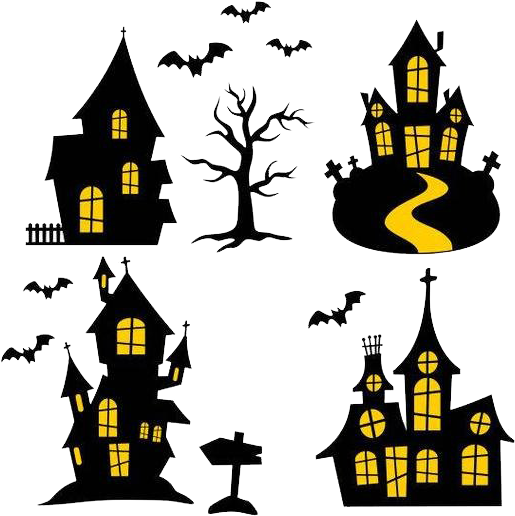 Halloween Haunted House Download Transparent Png Image - Haunted House Svg Free, Png Download PNG image with a transparent background, free high-resolution download