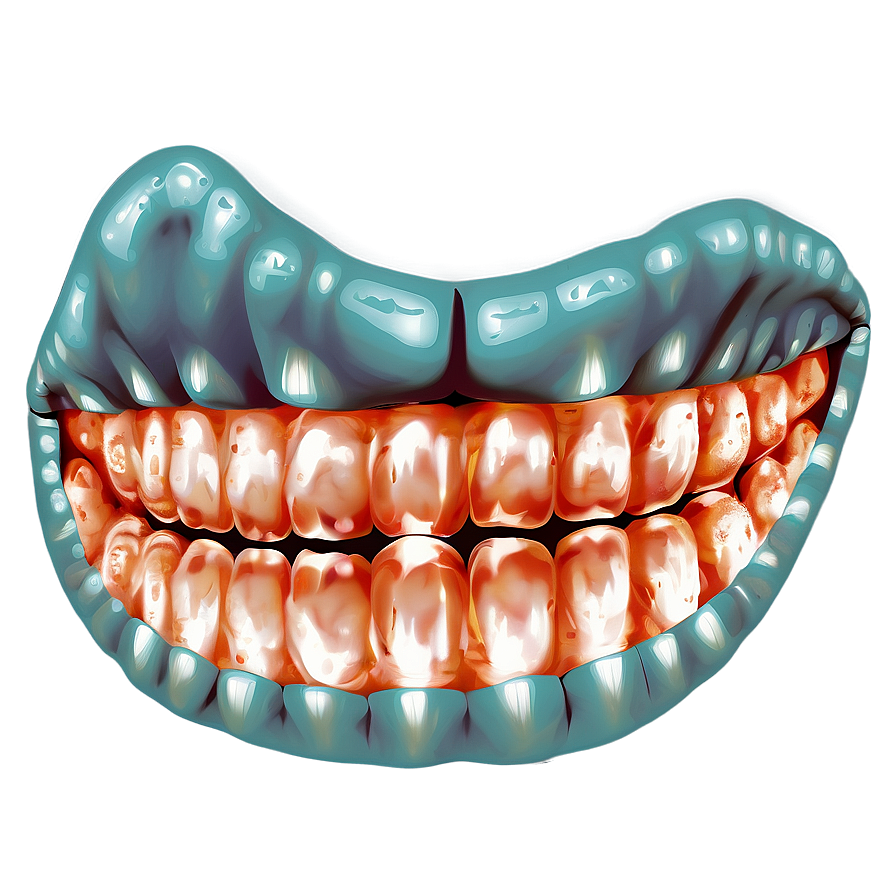 Spooky Mouth Drawing Png 80