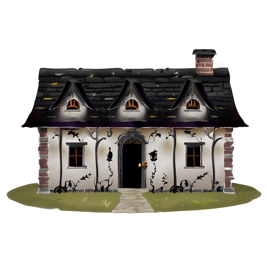 Spooky Witch House Png Pbk