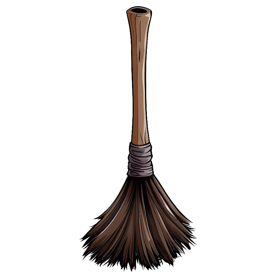 Spooky Witches Broom Png 27