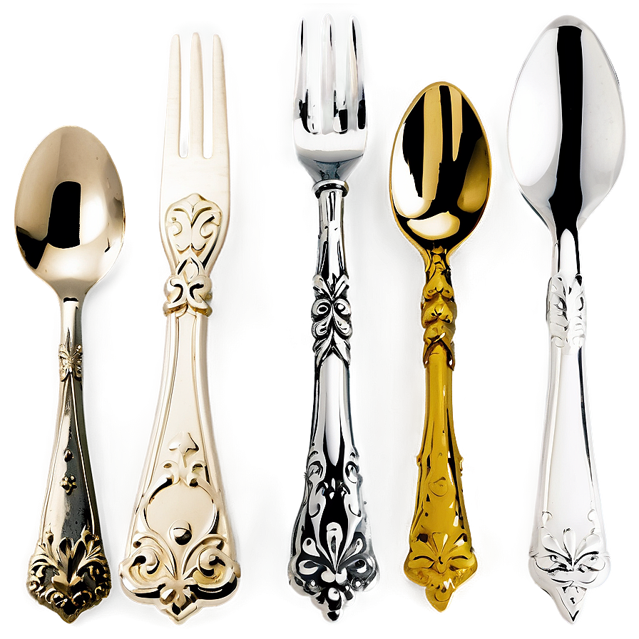 Spoon And Fork Collection Png 06292024