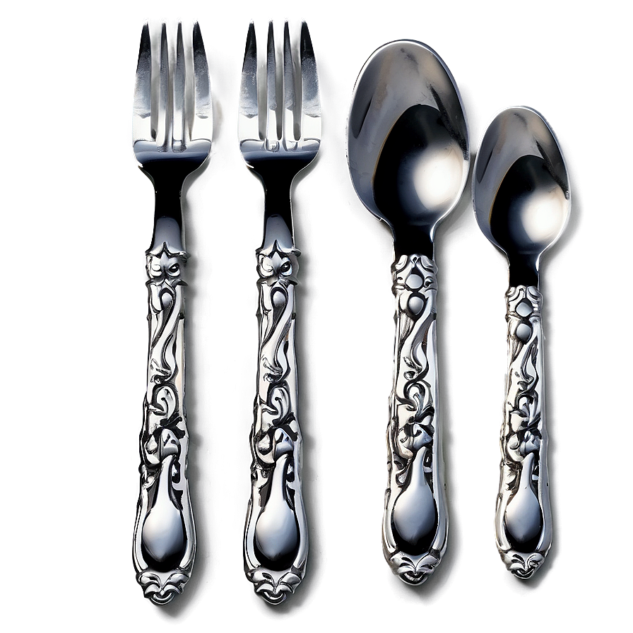 Spoon And Fork For Eating Png 86