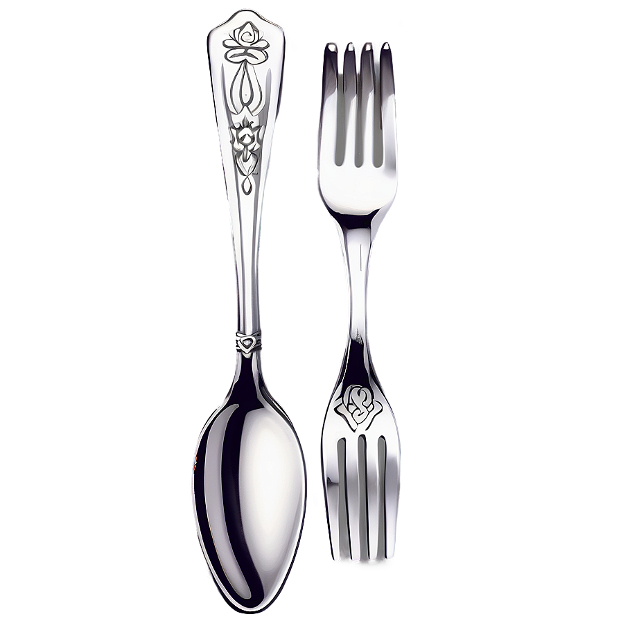 Spoon And Fork For Table Setting Png Pdw