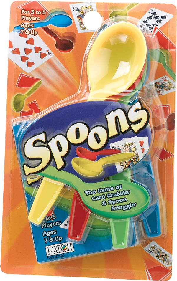 Spoons Card Game Packaging