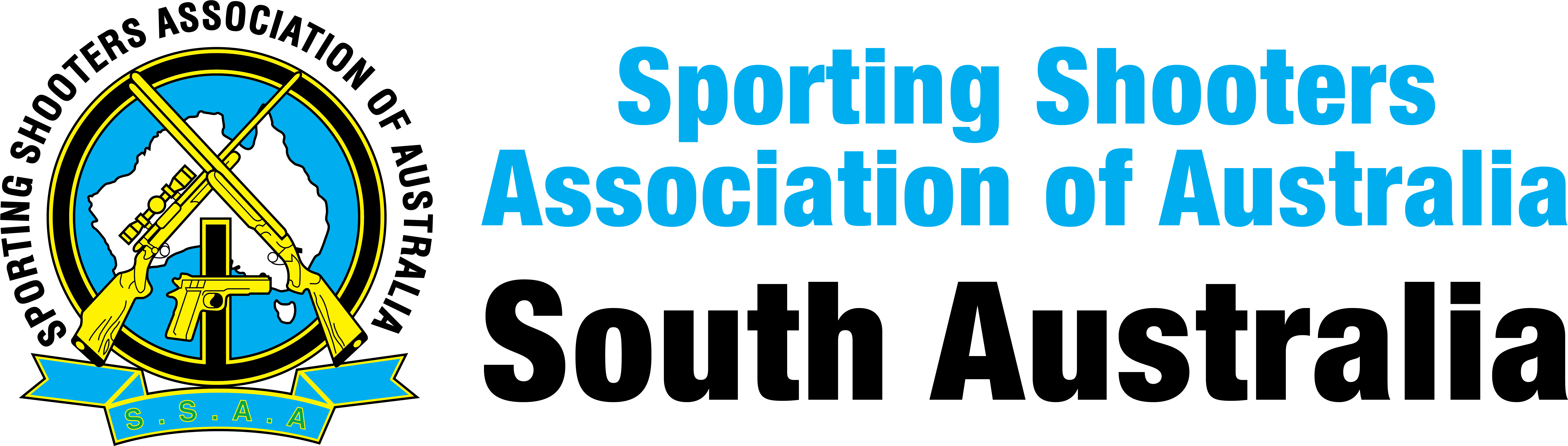 Sporting Shooters Association Australia South Logo PNG with transparent background