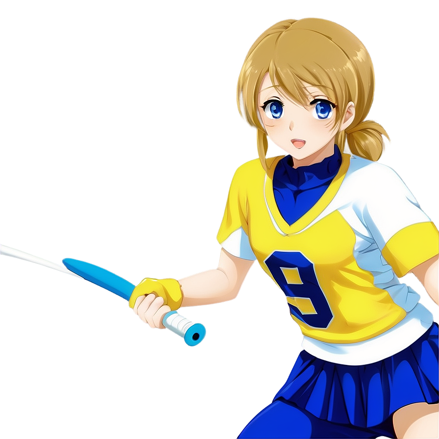 Sports Anime Girl Png 24