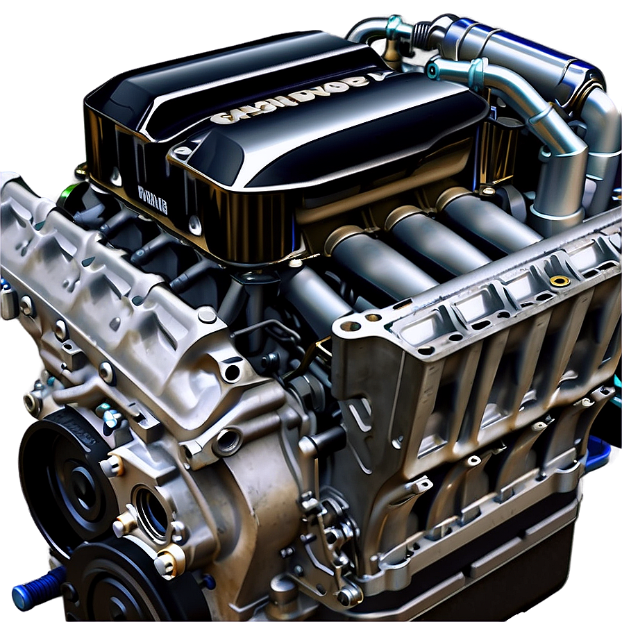 Sports Car Engine Assembly Png 06132024