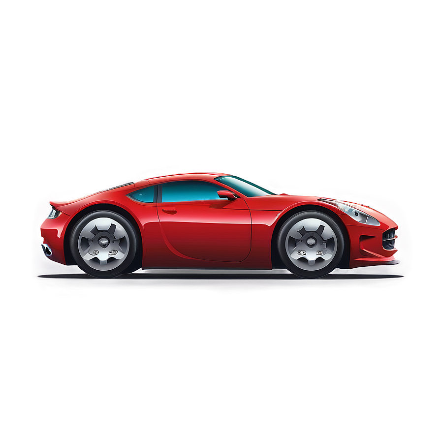 Sports Car Side Illustration Png 86