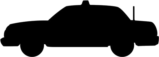 Sports Car Silhouette Profile