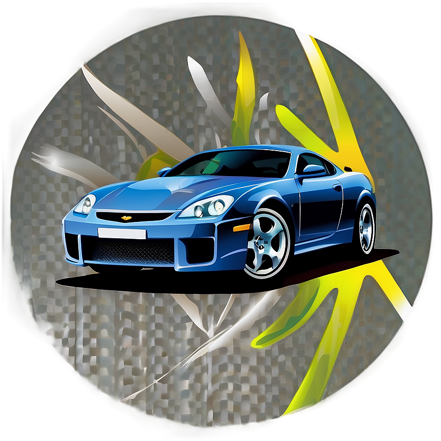 Sports Car Vector Illustration PNG jqe PNG image with a transparent background, free high-resolution download