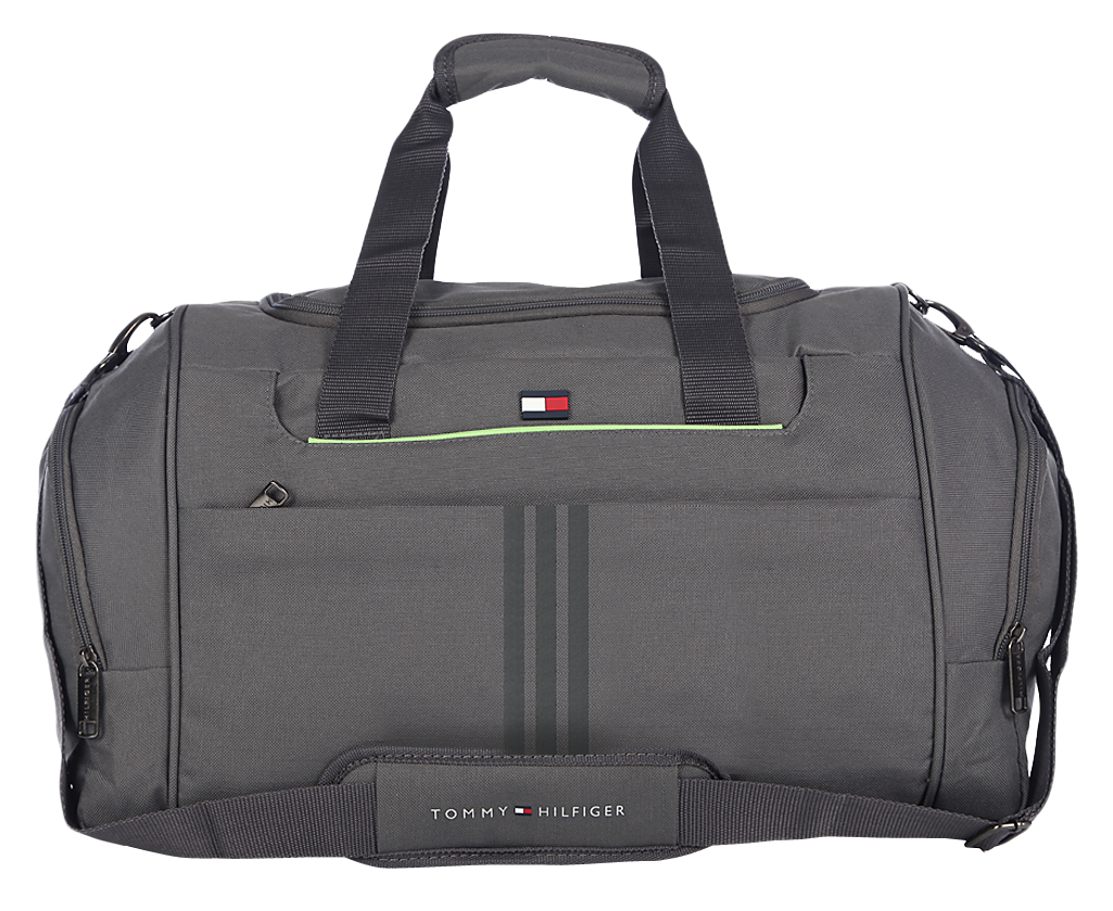 Sports Duffle Bag Gray Tommy Hilfiger