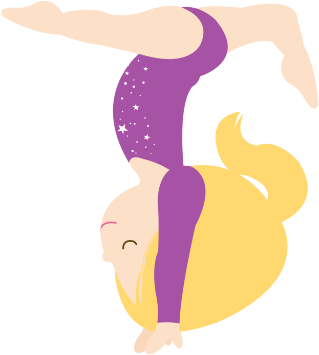 Sports & Ginástica Gymnastics Cakes, Gymnastics Birthday, - Transparent Gymnast Clipart, HD Png Download PNG with transparent background