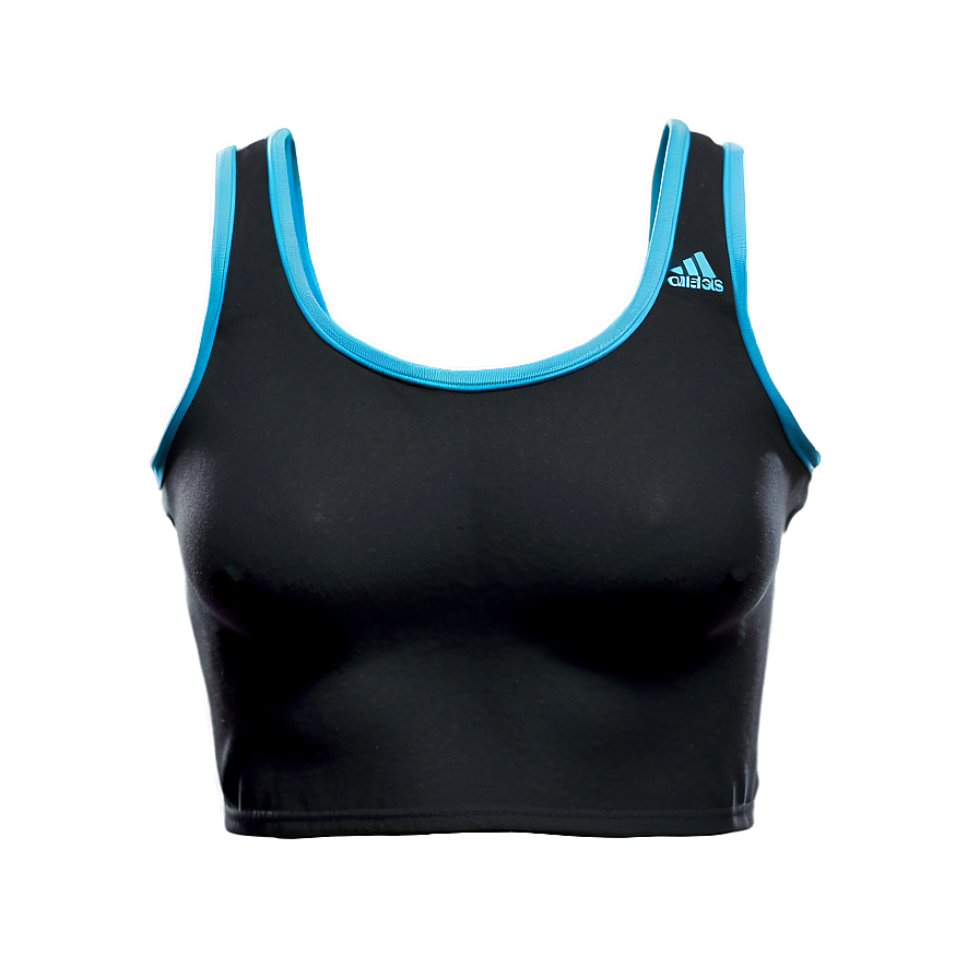 Sporty Black Tank Top Png 34