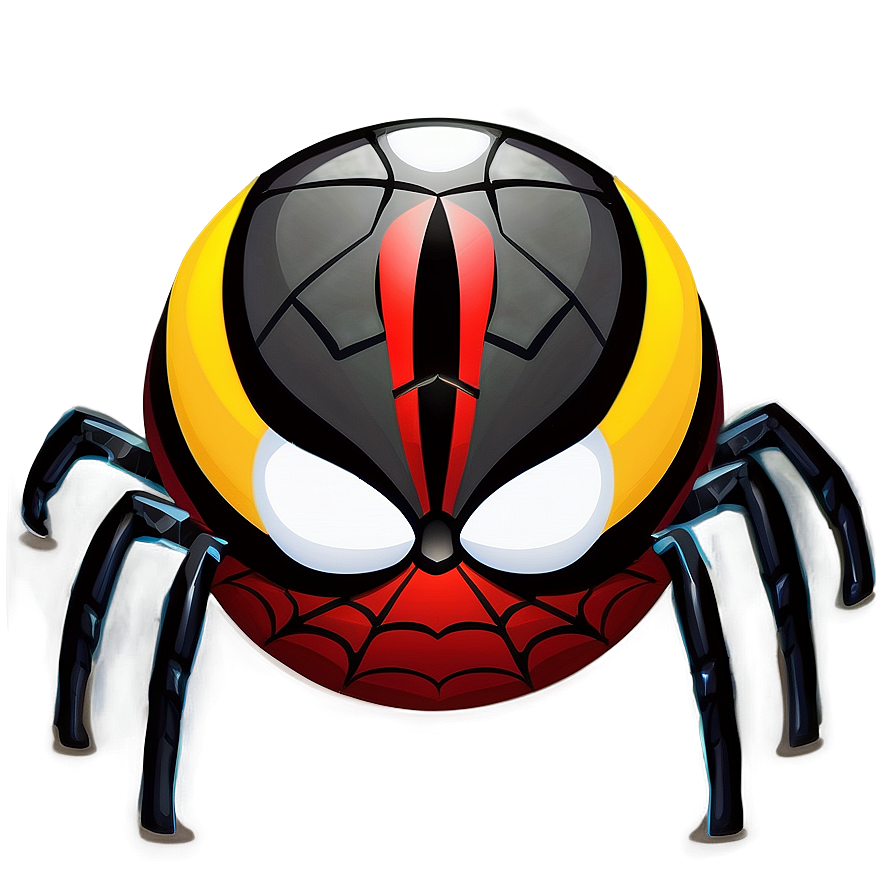 Sporty Spider Cartoon Png 63