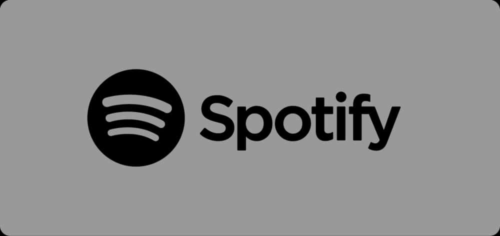 Spotify Logo Black Background PNG with transparent background
