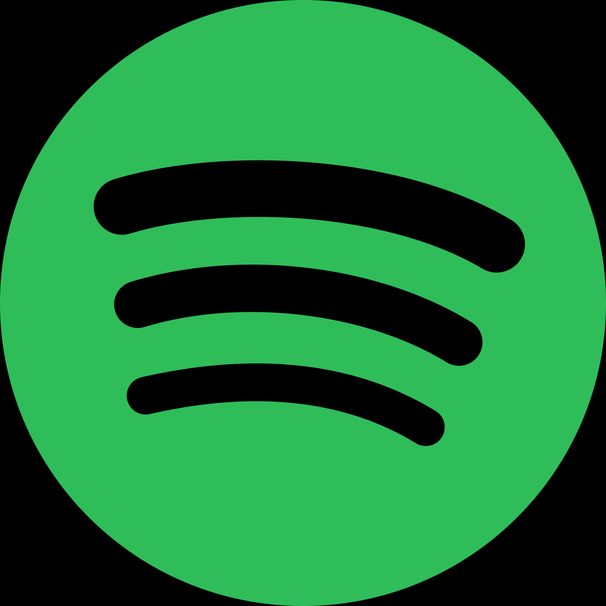 Spotify Logo Green Background