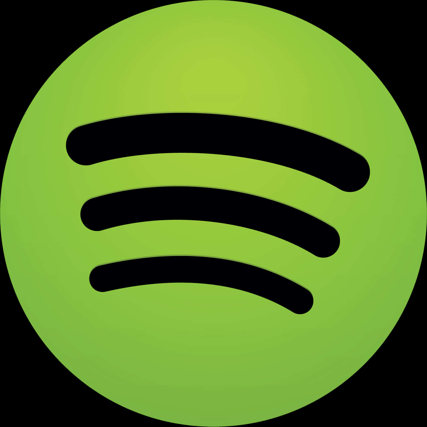 Spotify Logo Green Background