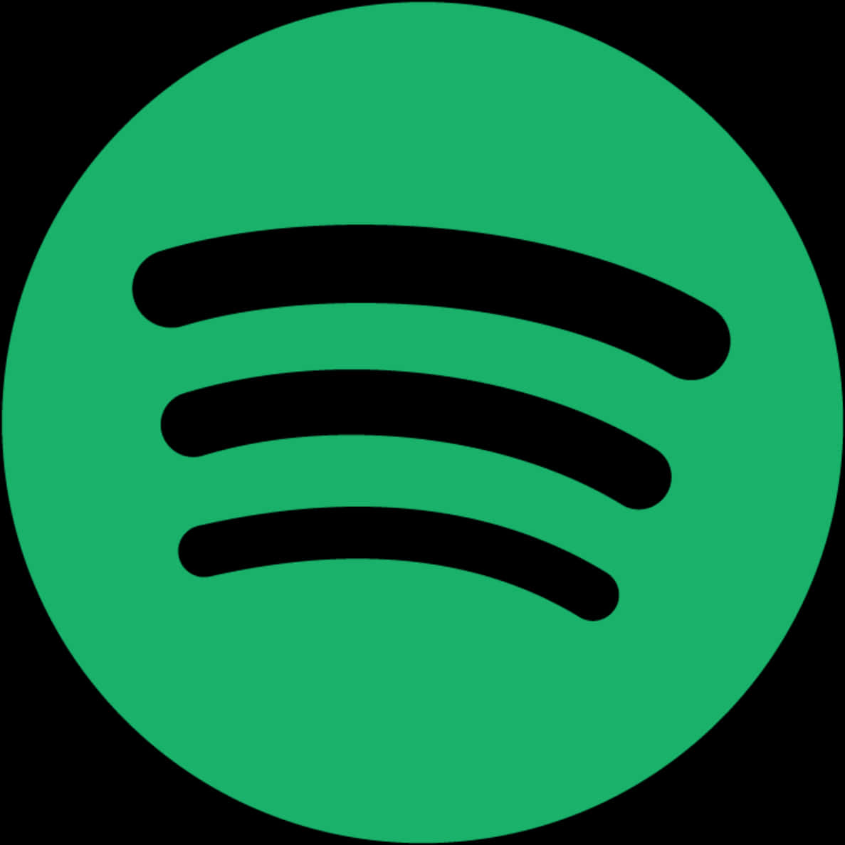 Spotify Logo Green Background