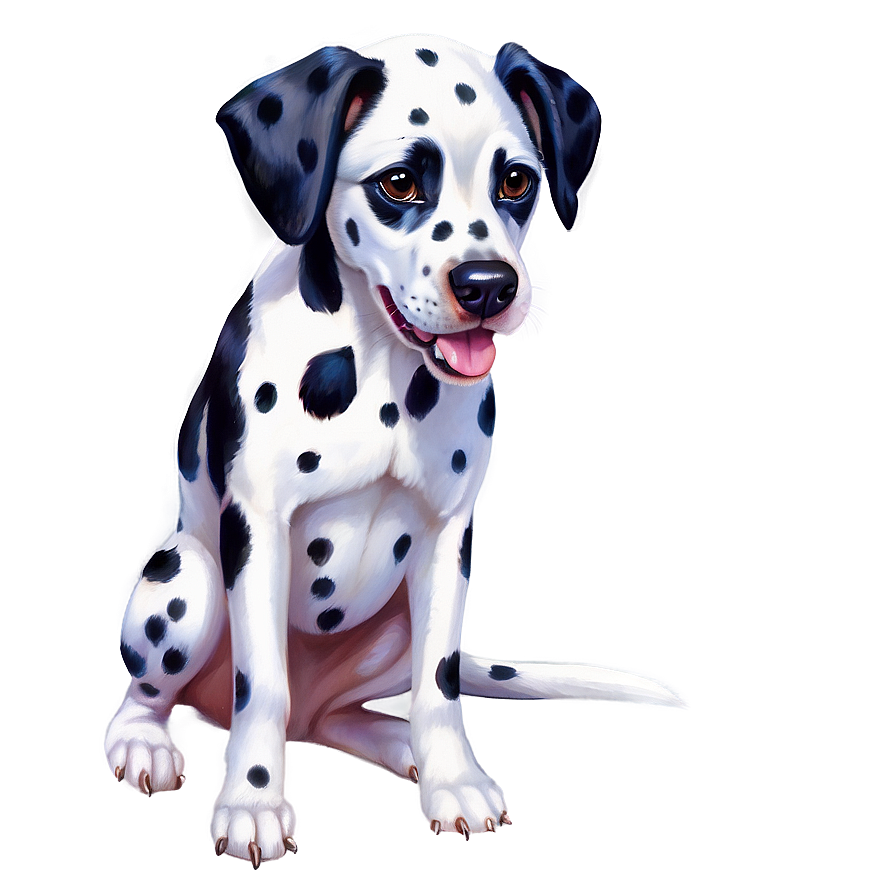 Spotted Dalmatian Dog PNG 56 PNG with transparent background
