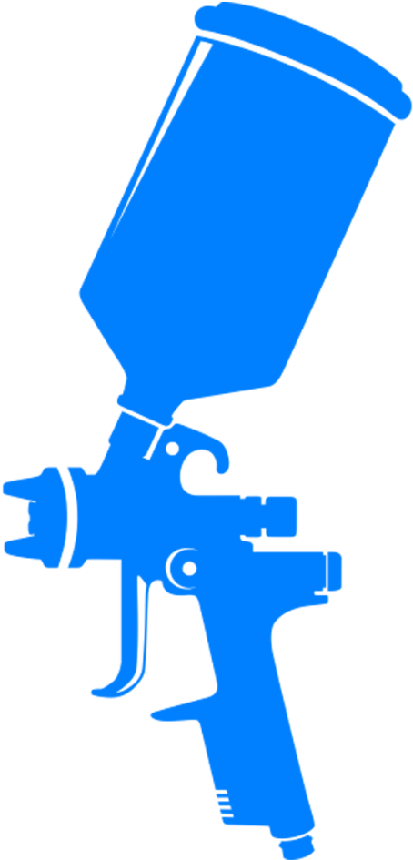 Body Repairs & Painting - Spray Gun Vector Png, Transparent Png PNG with transparent background