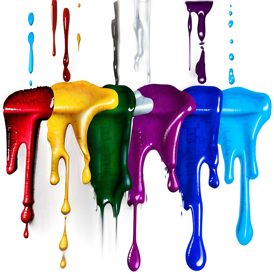 Spray Paint Drip Art Png 93