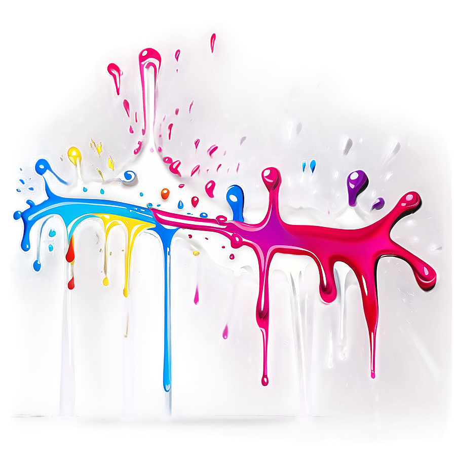 Spray Paint Drip Art Png Piv14