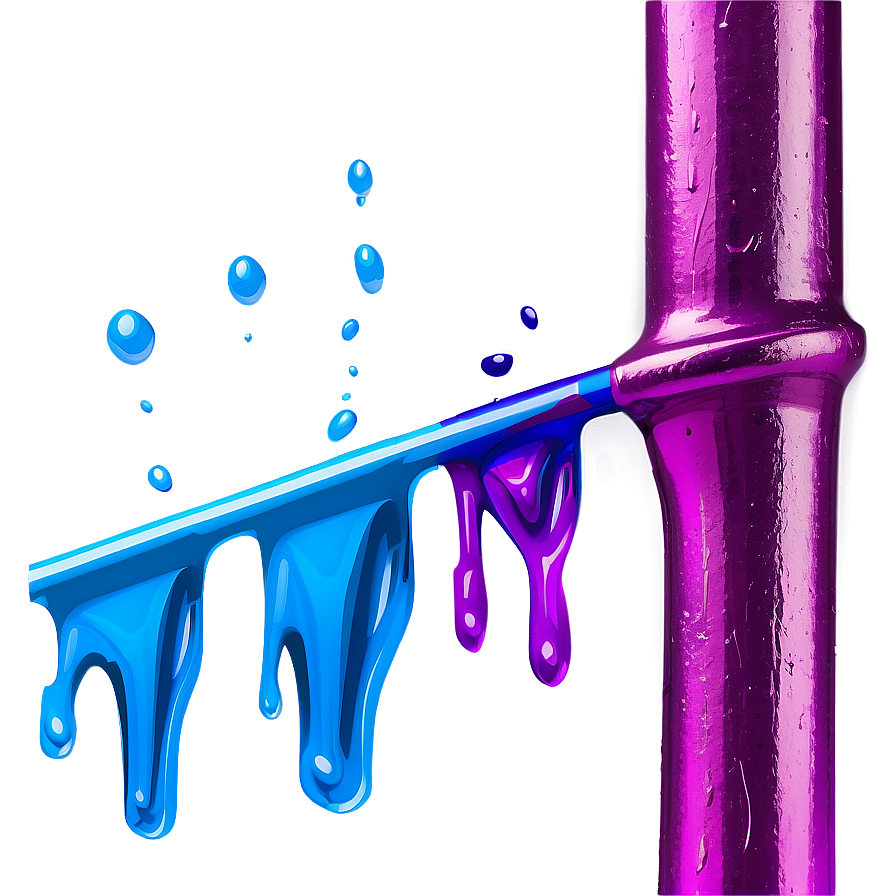 Spray Paint Drip Splash Png Vlk