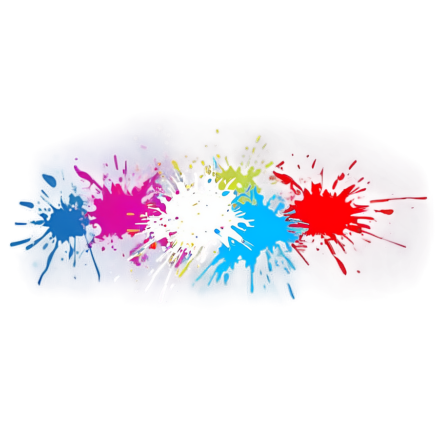 Spray Paint Splatter Png 16