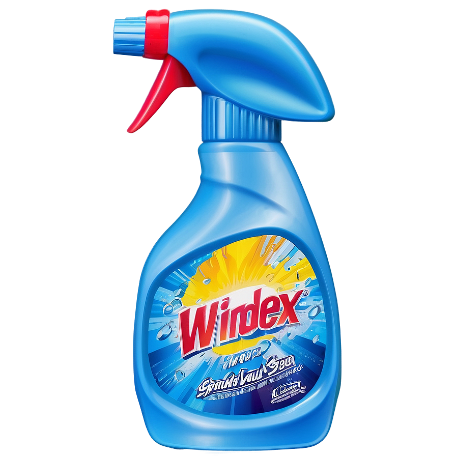 Spraying Windex Bottle Png Shf46