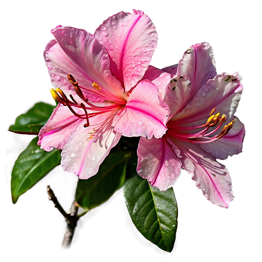 Spring Azalea Bloom Png Cly