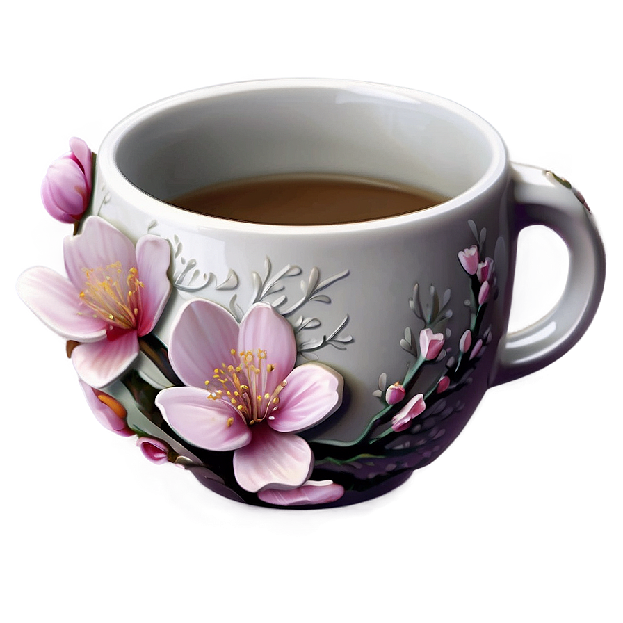 Spring Blossom Mug Png Xfe