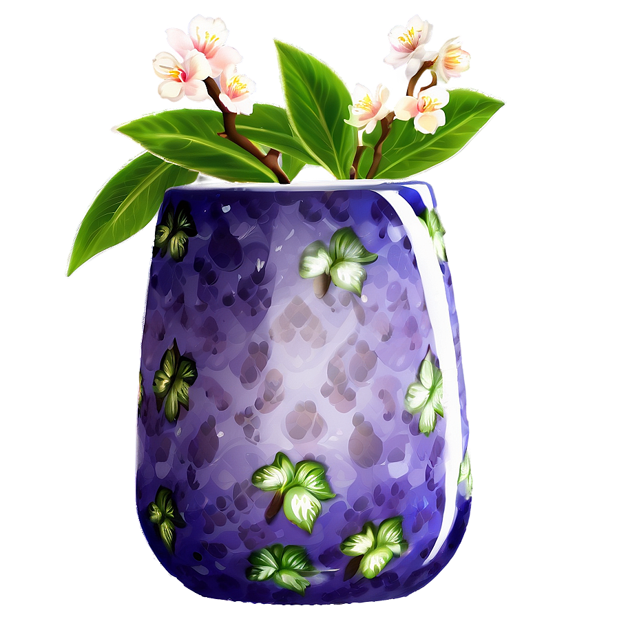 Spring Blossoms In Vase Png Nge