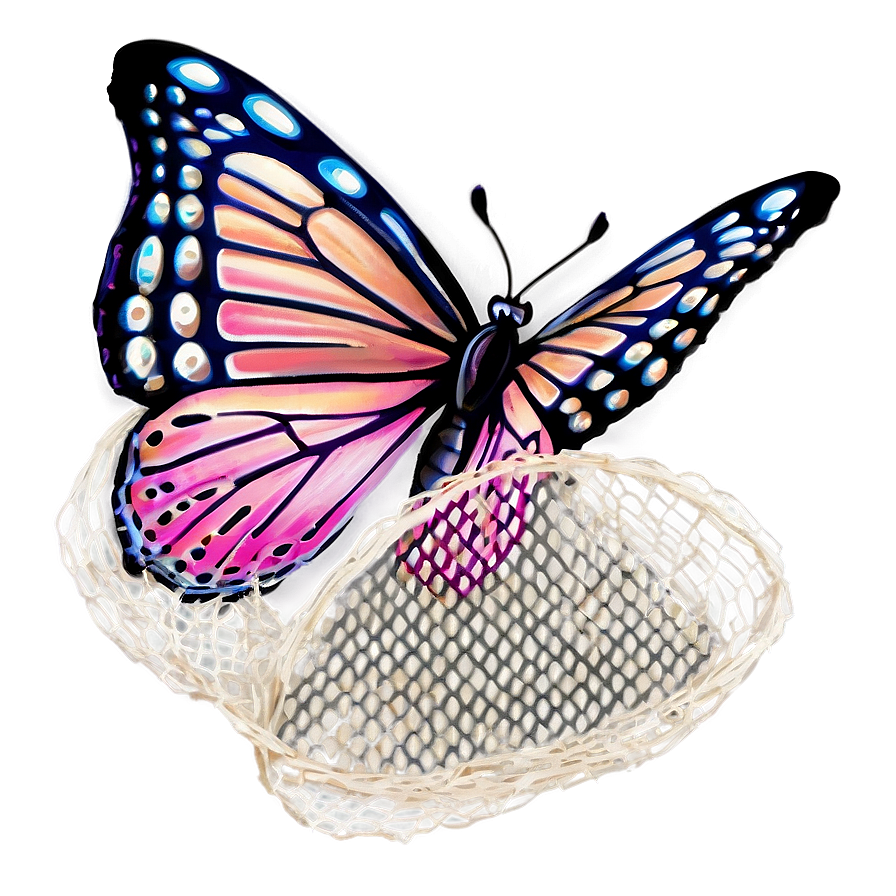 Spring Butterfly Net Png 05212024